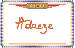 AdaezeдӢ