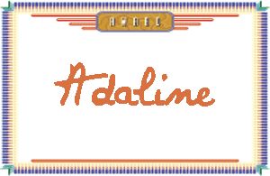 AdalineдӢ