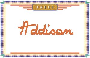 AddisonдӢ