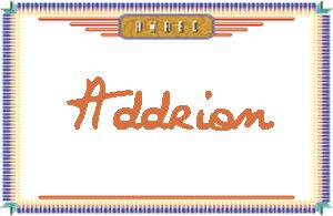 AddrionдӢ