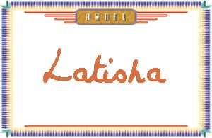 LatishaдӢ