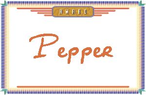 PepperдӢ