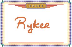 RykerдӢ