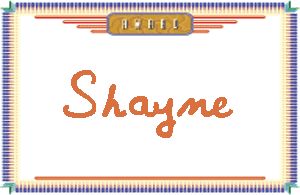 ShayneдӢ